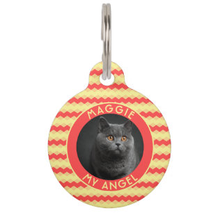 Médaillon Pour Animaux Cadeau de maman de chat personnalisé tendance Chev