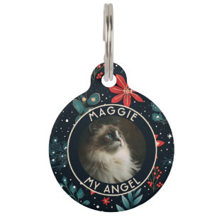 Médaillon Pour Animaux Cadeau de Noël pour propriétaire de chaton magnifi