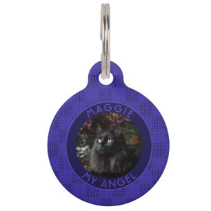 Médaillon Pour Animaux Cadeau élégant pour papa de chat personnalisé avec