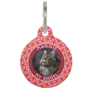 Médaillon Pour Animaux Cadeau personnalisé pour amateur de chats Motif He