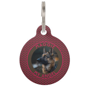 Médaillon Pour Animaux Cadeau personnalisé pour propriétaire d'animal Mot