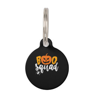Médaillon Pour Animaux Cadeau Spider Boo Squad - Citrouille Spider Hall