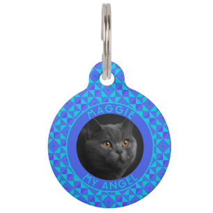 Médaillon Pour Animaux Cadeau unique pour propriétaire d'animal Motif tri