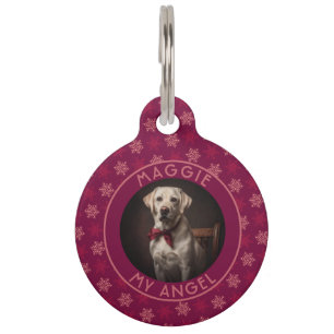 Médaillon Pour Animaux Cadeaux personnalisés gras pour animaux Noël Motif