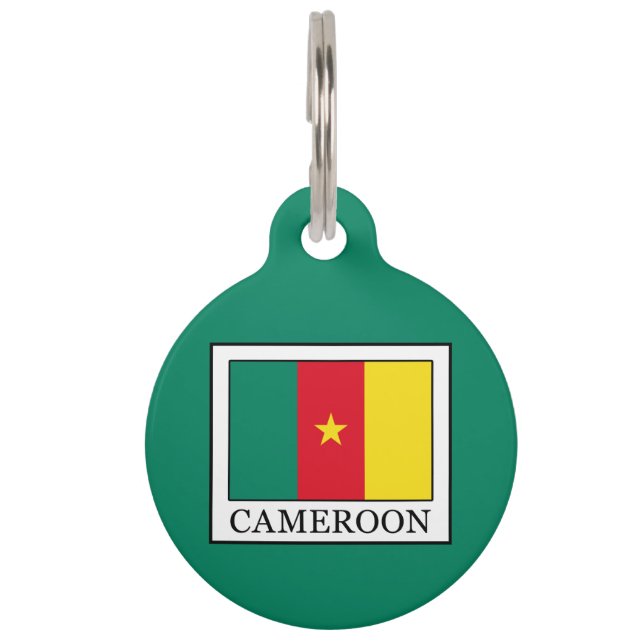 Médaillon Pour Animaux Cameroun (Devant)