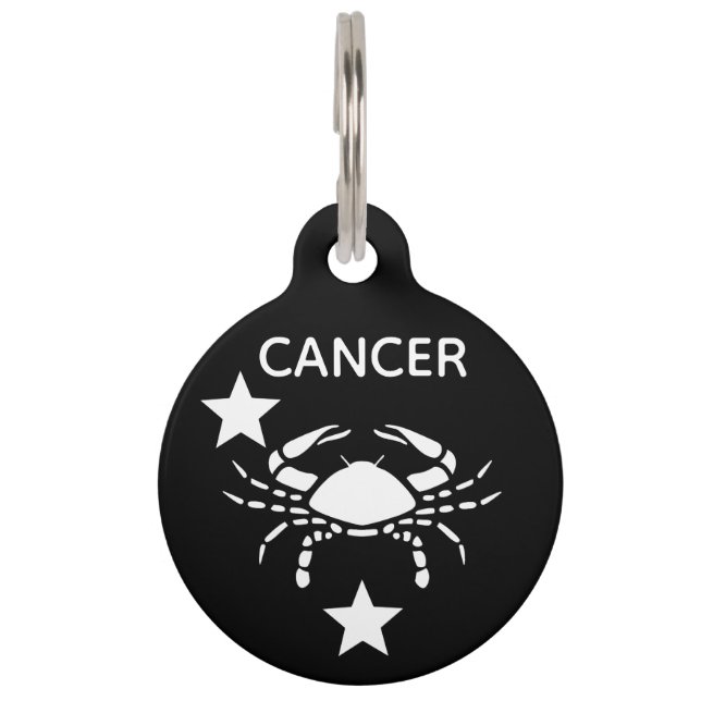 Médaillon Pour Animaux Cancer (Devant)