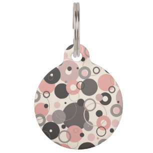 Médaillon Pour Animaux cercles vintage