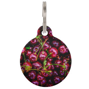 Médaillon Pour Animaux Cerises