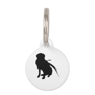 Médaillon Pour Animaux Chasse Labrador Retriever Silhouette Love Dogs