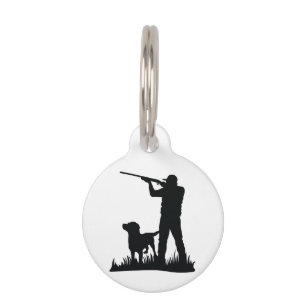 Médaillon Pour Animaux Chasseur d'oiseaux