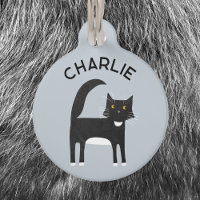 Chat Tuxedo Blanc Noir Personnalisé