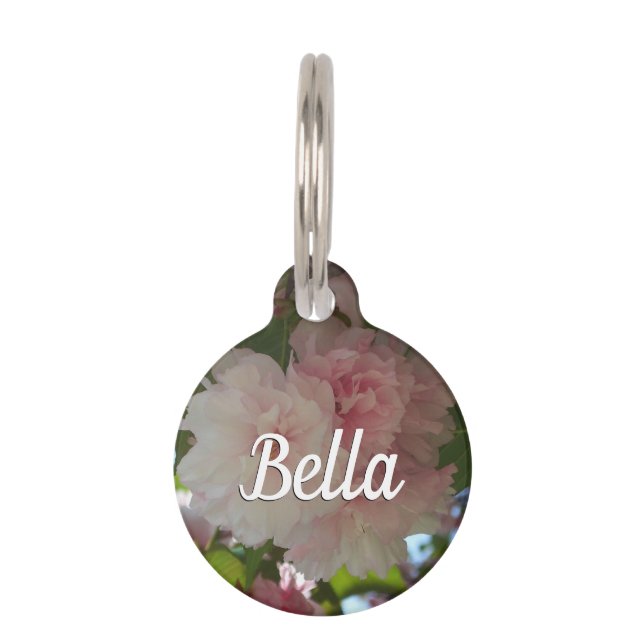 Médaillon Pour Animaux Cherry Tree I Spring Floral (Devant)