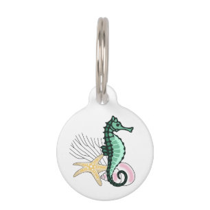 Médaillon Pour Animaux Cheval marin