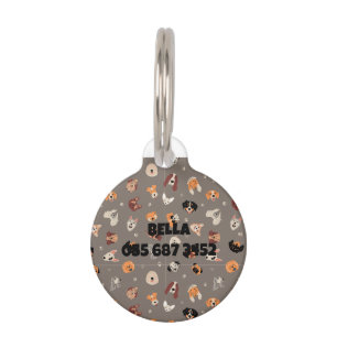 MÉDAILLON POUR ANIMAUX CHIEN