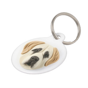 Médaillon Pour Animaux Chien de berger d'Anatolie inspiré de la 3D