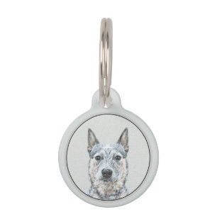 Médaillon Pour Animaux Chien de bétail australien - Cute Original Dog Art