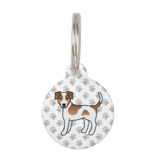 Médaillon Pour Animaux Chien de ferme danois-suédois marron Chien de dess