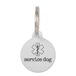 Médaillon Pour Animaux Chien de service de docteur