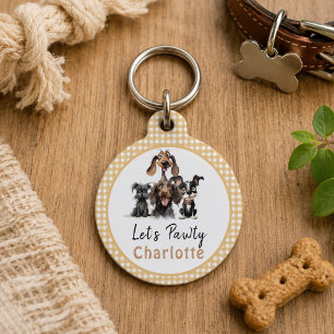 Médaillon Pour Animaux Chien Faisons Pawty Anniversaire