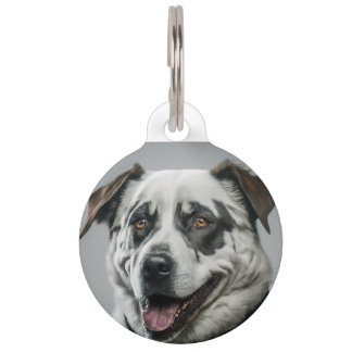 Médaillon Pour Animaux Chien joyeux