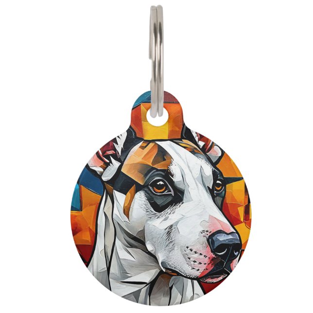 Médaillon Pour Animaux Chien Mignon (Devant)
