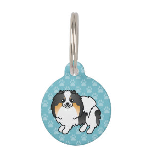 Médaillon Pour Animaux Chien Poméranien Tricolore Blanc Et Infos Sur Les