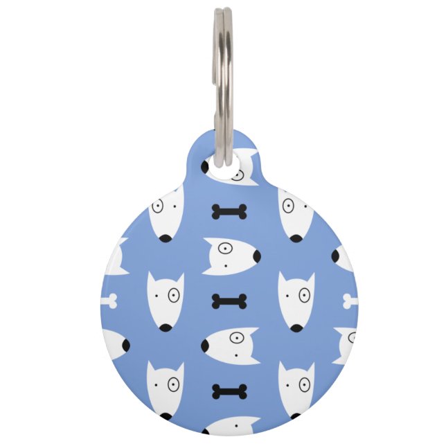Médaillon Pour Animaux Chiens (Devant)