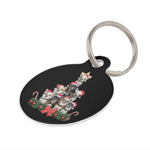Médaillon Pour Animaux Chihuahua drôle arbre de Noël Noël