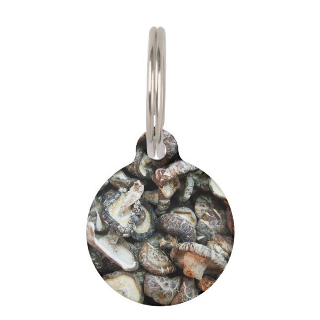 Médaillon Pour Animaux Chiitake Musrooms (Devant)