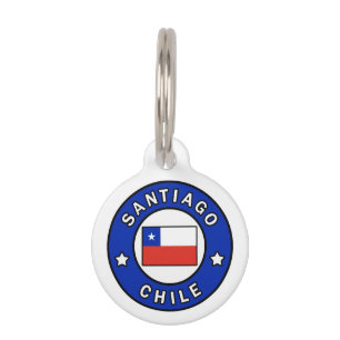 Médaillon Pour Animaux Chile de Santiago