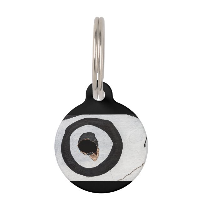 Médaillon Pour Animaux cible déchirures (Devant)
