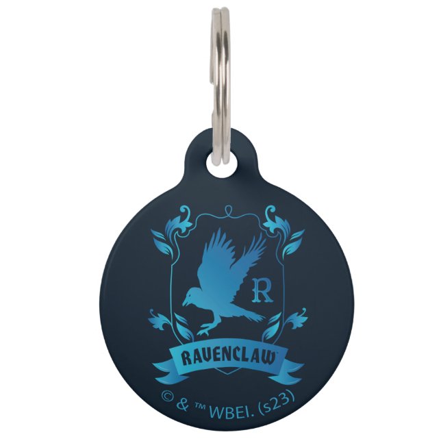 Médaillon Pour Animaux Cimier de maison ORNÉ RAVENCLAW™ (Devant)