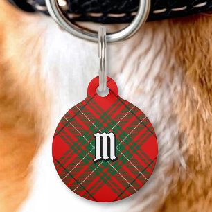 Médaillon Pour Animaux Clan Cumming Tartan