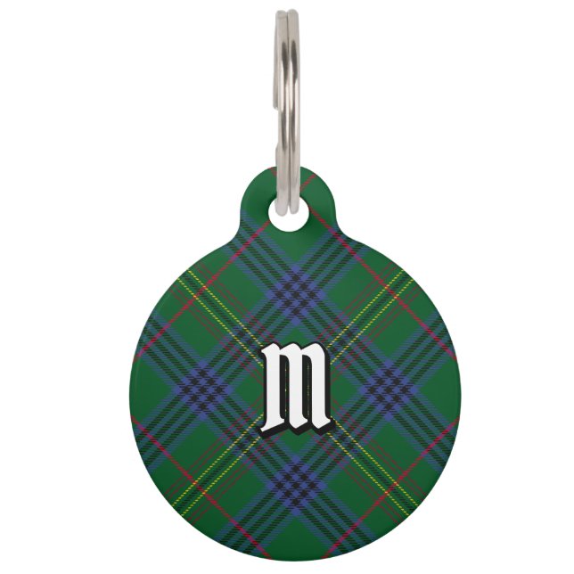 Médaillon Pour Animaux Clan Kennedy Tartan (Devant)