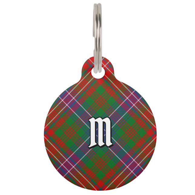 Médaillon Pour Animaux Clan Wilson Modern Tartan (Devant)