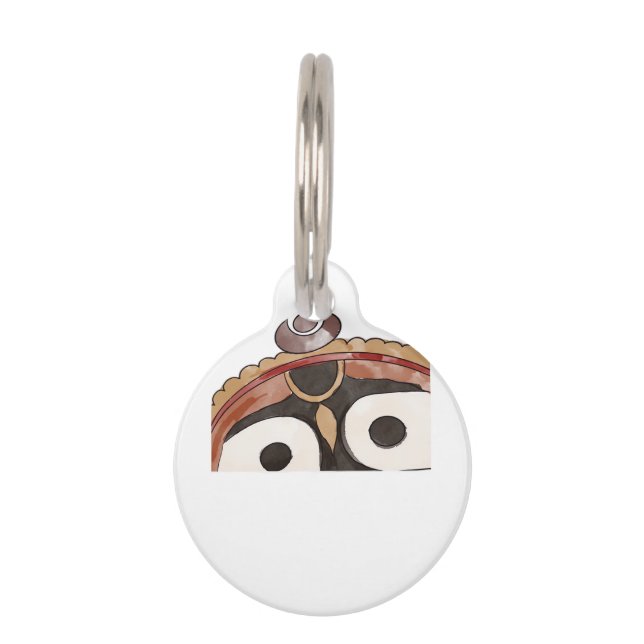 Médaillon Pour Animaux Classique Peekaboo Jaganatha (Devant)