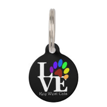 Clé de personnalisation West Chat Tag Polydactyl