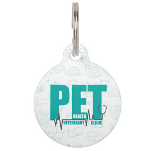 Médaillon Pour Animaux Clinique Vétérinaire Entreprise Moderne