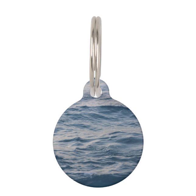 Médaillon Pour Animaux Closeuse d'eau de mer (Devant)