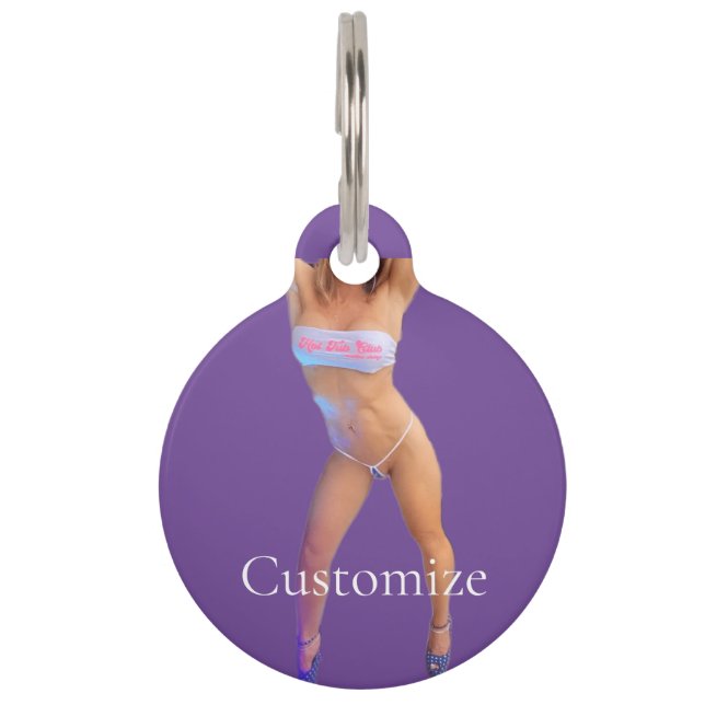 Médaillon Pour Animaux Club de bain à remous Thunder_Cove (Devant)