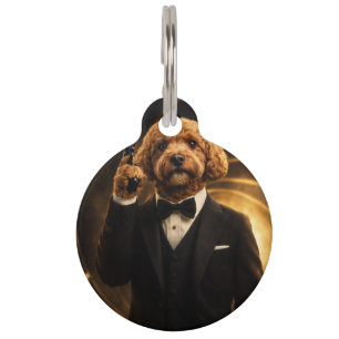 Médaillon Pour Animaux Collier pour chien Cockapoo James Bond Accessoir