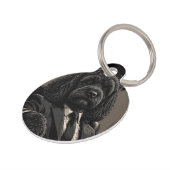 Médaillon Pour Animaux Collier pour chien Coqapoo noir | Coqapoo gentlema (Côté )
