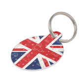 Médaillon Pour Animaux Collier pour chien Union Jack Cockapoo britannique (Côté )