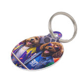 Médaillon Pour Animaux Collier Rétro Cockapoo Amis | Style Drôle des Anné (Côté )