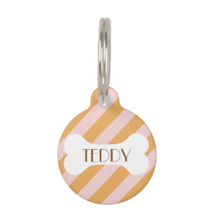 Médaillon Pour Animaux Coloré Style Clair Couleur Minimaliste