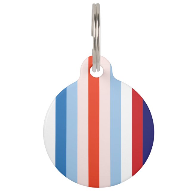 Médaillon Pour Animaux Combinaison de 8 couleurs (Devant)