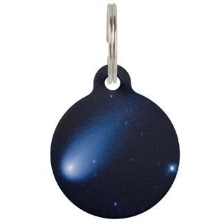 Médaillon Pour Animaux comète et étoiles