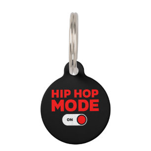 Médaillon Pour Animaux Conception Hip Hop Drôle Pour Hommes Femmes Danse
