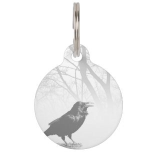 Médaillon Pour Animaux Corneille Raven de la conception 12