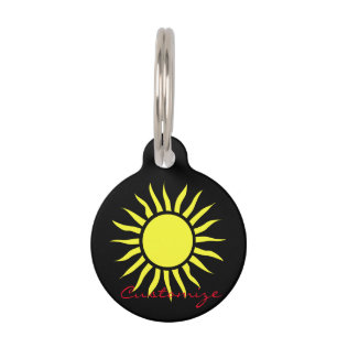 Médaillon Pour Animaux Coup de soleil de Thunder_Cove